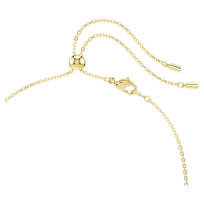 Collar Constella con cortes variados, verde, chapado en tono dorado Collar Constella con cortes variados, verde, chapado en tono dorado