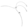 Collar Constella Crystal Pearl, cortes redondos, blanco, chapado en rodio Collar Constella Crystal Pearl, cortes redondos, blanco, chapado en rodio