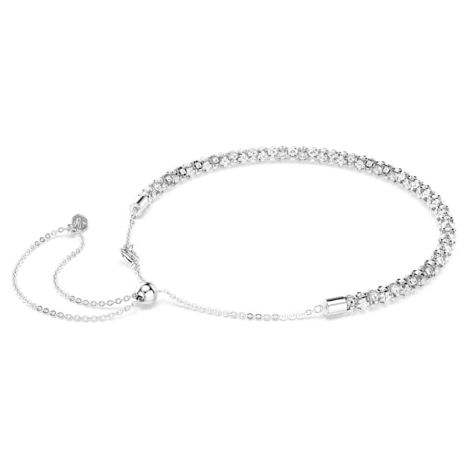 Collar Dextera de corte redondo, blanco, acero inoxidable Collar Dextera de corte redondo, blanco, acero inoxidable