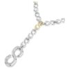 Collar Dextera Strandage de corte redondo, blanco, acabado en metales mixtos Collar Dextera Strandage de corte redondo, blanco, acabado en metales mixtos