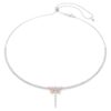 Collar en Y Ariana Grande X Swarovski con cortes variados, libélula, multicolor, chapado en rodio Collar en Y Ariana Grande X Swarovski con cortes variados, libélula, multicolor, chapado en rodio