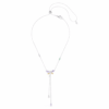 Collar en Y Ariana Grande X Swarovski con cortes variados, libélula, multicolor, chapado en rodio Collar en Y Ariana Grande X Swarovski con cortes variados, libélula, multicolor, chapado en rodio