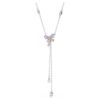 Collar en Y Ariana Grande X Swarovski con cortes variados, libélula, multicolor, chapado en rodio Collar en Y Ariana Grande X Swarovski con cortes variados, libélula, multicolor, chapado en rodio