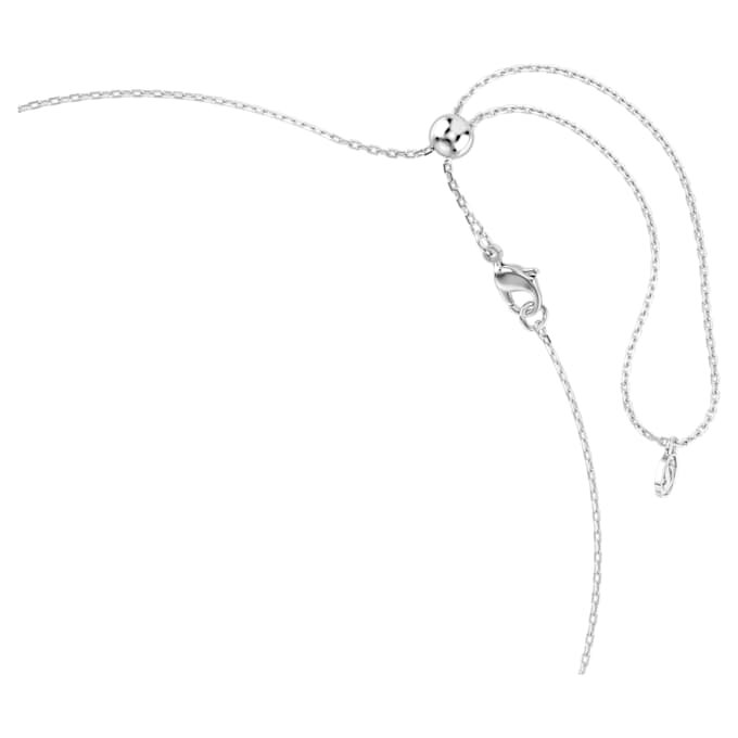 Collar en Y Ariana Grande X Swarovski con cortes variados, libélula, multicolor, chapado en rodio Collar en Y Ariana Grande X Swarovski con cortes variados, libélula, multicolor, chapado en rodio