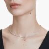 Collar «Eternity Tennis» con diamantes cultivados en laboratorio, 3 Ct en total, forma redonda, oro blanco de 14K Collar «Eternity Tennis» con diamantes cultivados en laboratorio, 3 Ct en total, forma redonda, oro blanco de 14K