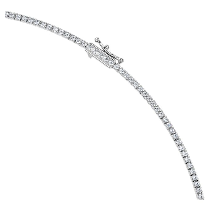 Collar «Eternity Tennis» con diamantes cultivados en laboratorio, 3 Ct en total, forma redonda, oro blanco de 14K Collar «Eternity Tennis» con diamantes cultivados en laboratorio, 3 Ct en total, forma redonda, oro blanco de 14K