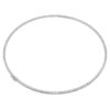 Collar «Eternity Tennis» con diamantes cultivados en laboratorio, 7 Ct Tw, forma redonda, oro blanco de 14K Collar «Eternity Tennis» con diamantes cultivados en laboratorio, 7 Ct Tw, forma redonda, oro blanco de 14K
