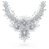 Collar Galaxy con diamantes cultivados en laboratorio, 156,62 Ct en total, formas variadas, oro blanco de 18 quilates Collar Galaxy con diamantes cultivados en laboratorio, 156,62 Ct en total, formas variadas, oro blanco de 18 quilates