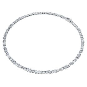Collar «Galaxy Tennis» con diamantes cultivados en laboratorio, 47,27 Ct en total, formas variadas, oro blanco de 18K Collar «Galaxy Tennis» con diamantes cultivados en laboratorio, 47,27 Ct en total, formas variadas, oro blanco de 18K