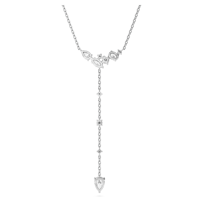 Collar Galaxy Y con diamantes cultivados en laboratorio, 0,7 ct en total, formas variadas, plata de ley Collar Galaxy Y con diamantes cultivados en laboratorio, 0,7 ct en total, formas variadas, plata de ley