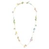 Collar Gema de tallas mixtas, multicolor, chapado en tono dorado Collar Gema de tallas mixtas, multicolor, chapado en tono dorado