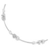 Collar Idyllia con corazón y flecha, blanco, chapado en rodio Collar Idyllia con corazón y flecha, blanco, chapado en rodio