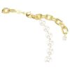 Collar Idyllia con perlas de cristal, blanco, chapado en oro Collar Idyllia con perlas de cristal, blanco, chapado en oro