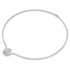 Collar Octagon con diamantes cultivados en laboratorio, 12,86 Ct en total, forma octogonal, oro blanco de 18 quilates Collar Octagon con diamantes cultivados en laboratorio, 12,86 Ct en total, forma octogonal, oro blanco de 18 quilates