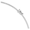 Collar Octagon con diamantes cultivados en laboratorio, 12,86 Ct en total, forma octogonal, oro blanco de 18 quilates Collar Octagon con diamantes cultivados en laboratorio, 12,86 Ct en total, forma octogonal, oro blanco de 18 quilates
