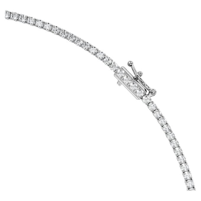 Collar Octagon con diamantes cultivados en laboratorio, 12,86 Ct en total, forma octogonal, oro blanco de 18 quilates Collar Octagon con diamantes cultivados en laboratorio, 12,86 Ct en total, forma octogonal, oro blanco de 18 quilates
