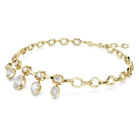 Collar octogonal con diamantes cultivados en laboratorio, 12,56 ct en total, formas variadas, oro amarillo de 18 quilates Collar octogonal con diamantes cultivados en laboratorio, 12,56 ct en total, formas variadas, oro amarillo de 18 quilates