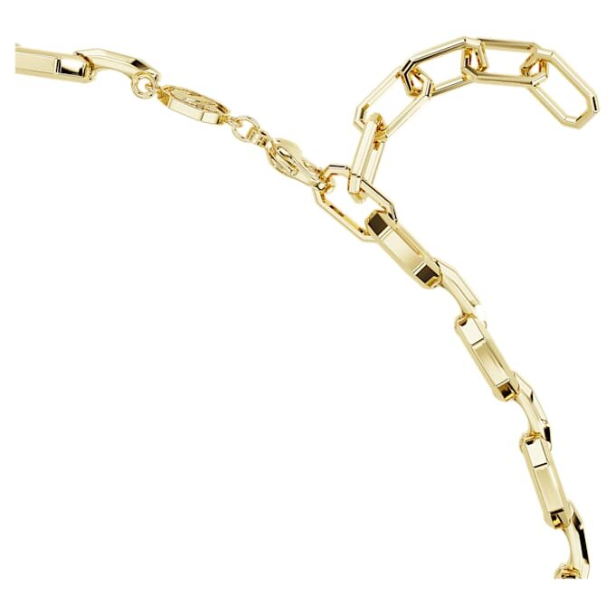 Collar octogonal con diamantes cultivados en laboratorio, 12,56 ct en total, formas variadas, oro amarillo de 18 quilates Collar octogonal con diamantes cultivados en laboratorio, 12,56 ct en total, formas variadas, oro amarillo de 18 quilates