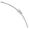 Collar octogonal con diamantes cultivados en laboratorio, 19,90 ct en total, forma octogonal, oro blanco de 18 quilates Collar octogonal con diamantes cultivados en laboratorio, 19,90 ct en total, forma octogonal, oro blanco de 18 quilates