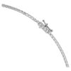 Collar octogonal con diamantes cultivados en laboratorio, 37,70 Ct en total, forma octogonal, oro blanco de 18 quilates Collar octogonal con diamantes cultivados en laboratorio, 37,70 Ct en total, forma octogonal, oro blanco de 18 quilates