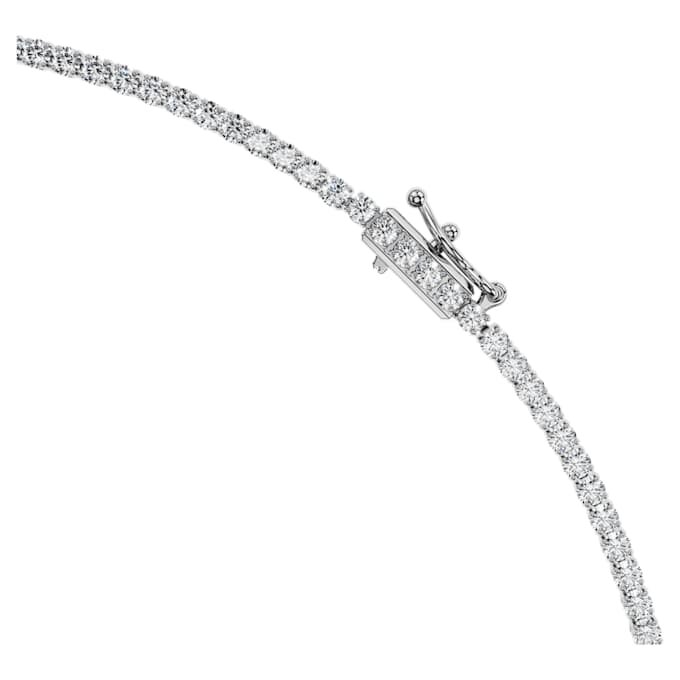 Collar octogonal con diamantes cultivados en laboratorio, 37,70 Ct en total, forma octogonal, oro blanco de 18 quilates Collar octogonal con diamantes cultivados en laboratorio, 37,70 Ct en total, forma octogonal, oro blanco de 18 quilates