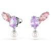 Conjunto Ariana Grande X Swarovski con cortes variados, multicolor, chapado en rodio Conjunto Ariana Grande X Swarovski con cortes variados, multicolor, chapado en rodio