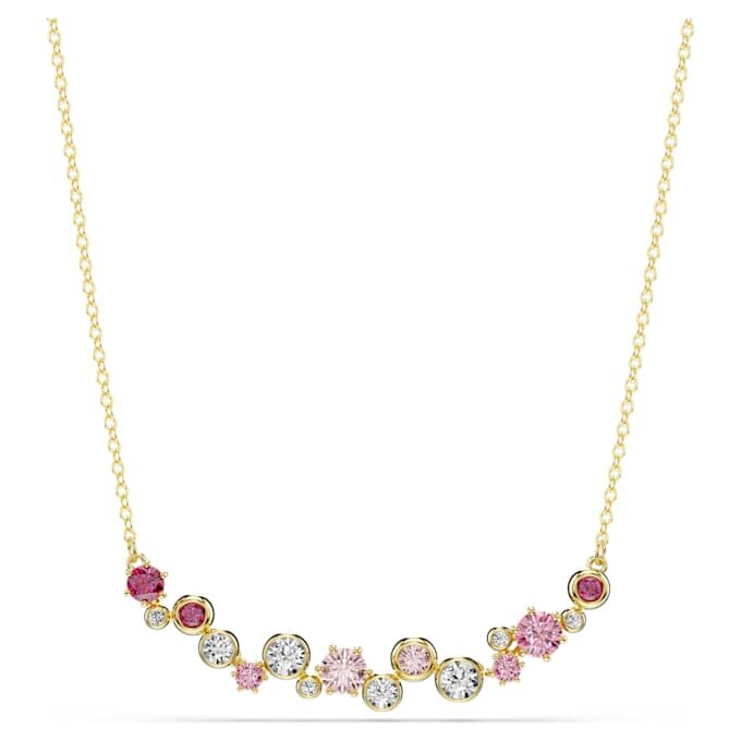 Conjunto Constella con cortes variados, multicolor, chapado en tono dorado Conjunto Constella con cortes variados, multicolor, chapado en tono dorado