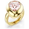 Conjunto de anillos con motivo Gema (3), multicolor, chapado en tono dorado Conjunto de anillos con motivo Gema (3), multicolor, chapado en tono dorado