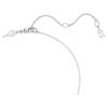 Conjunto Matrix de perlas de cristal, corte redondo, blanco, chapado en rodio Conjunto Matrix de perlas de cristal, corte redondo, blanco, chapado en rodio
