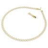 Conjunto «Una Angelic» de corte redondo, blanco, chapado en tono dorado Conjunto «Una Angelic» de corte redondo, blanco, chapado en tono dorado