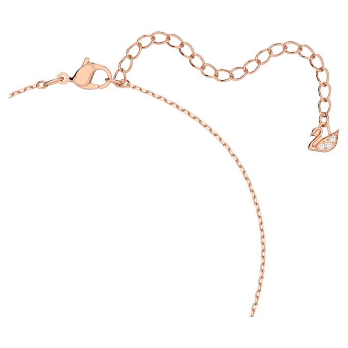 Conjunto «Una» de cortes variados, trébol, rosa, chapado en tono oro rosa Conjunto «Una» de cortes variados, trébol, rosa, chapado en tono oro rosa