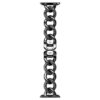 Correa de cadena para Apple Watch® de 40 mm y 41 mm, negra, acabado negro Correa de cadena para Apple Watch® de 40 mm y 41 mm, negra, acabado negro