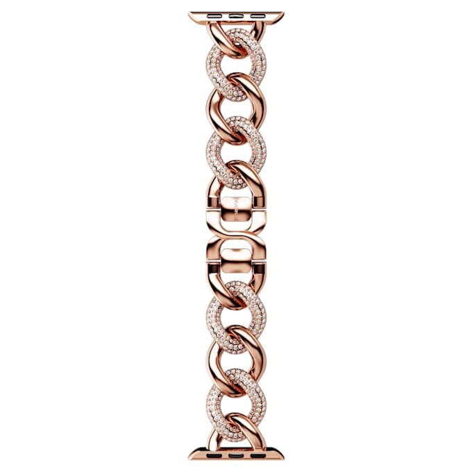 Correa de cadena para Apple Watch® de 40 mm y 41 mm, tono oro rosa, acabado en tono oro rosa Correa de cadena para Apple Watch® de 40 mm y 41 mm, tono oro rosa, acabado en tono oro rosa