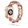 Correa de cadena para Apple Watch® de 40 mm y 41 mm, tono oro rosa, acabado en tono oro rosa Correa de cadena para Apple Watch® de 40 mm y 41 mm, tono oro rosa, acabado en tono oro rosa