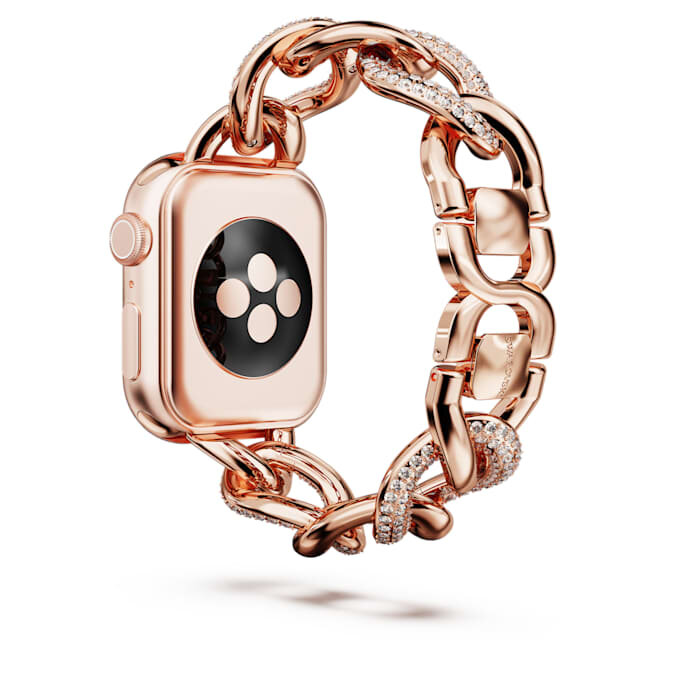 Correa de cadena para Apple Watch® de 40 mm y 41 mm, tono oro rosa, acabado en tono oro rosa Correa de cadena para Apple Watch® de 40 mm y 41 mm, tono oro rosa, acabado en tono oro rosa