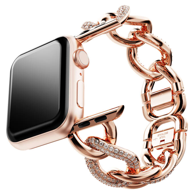 Correa de cadena para Apple Watch® de 40 mm y 41 mm, tono oro rosa, acabado en tono oro rosa Correa de cadena para Apple Watch® de 40 mm y 41 mm, tono oro rosa, acabado en tono oro rosa