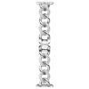 Correa de cadena para Apple Watch® de 40 mm y 41 mm, tono plateado, acero inoxidable Correa de cadena para Apple Watch® de 40 mm y 41 mm, tono plateado, acero inoxidable