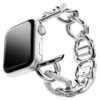 Correa de cadena para Apple Watch® de 40 mm y 41 mm, tono plateado, acero inoxidable Correa de cadena para Apple Watch® de 40 mm y 41 mm, tono plateado, acero inoxidable