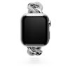 Correa de cadena para Apple Watch® de 40 mm y 41 mm, tono plateado, acero inoxidable Correa de cadena para Apple Watch® de 40 mm y 41 mm, tono plateado, acero inoxidable