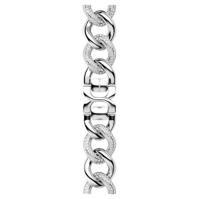 Correa de cadena para Apple Watch® de 40 mm y 41 mm, tono plateado, acero inoxidable Correa de cadena para Apple Watch® de 40 mm y 41 mm, tono plateado, acero inoxidable