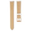 Correa de reloj de 16 mm (0,63″) de ancho, correa de piel, blanca Correa de reloj de 16 mm (0,63″) de ancho, correa de piel, blanca