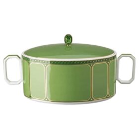 Cuenco Signum de porcelana, verde
