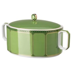 Cuenco Signum de porcelana, verde