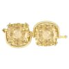 Extensor Harmonia, talla cojín, tono dorado, chapado en tono dorado Extensor Harmonia, talla cojín, tono dorado, chapado en tono dorado
