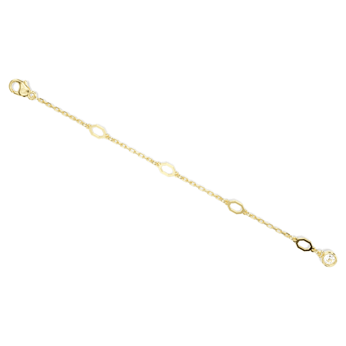Extensor Imber blanco, chapado en tono dorado Extensor Imber blanco, chapado en tono dorado