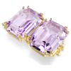 Extensor Millenia con corte octogonal, morado, chapado en tono dorado Extensor Millenia con corte octogonal, morado, chapado en tono dorado