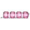 Extensor Millenia con corte octogonal, rosa, chapado en rodio Extensor Millenia con corte octogonal, rosa, chapado en rodio