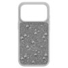 Funda alta para smartphone con cristales de cara plana, iPhone® 17 Pro, tono plateado