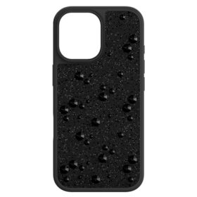 Funda alta para smartphone con cristales de dorso plano, iPhone® 17, negro