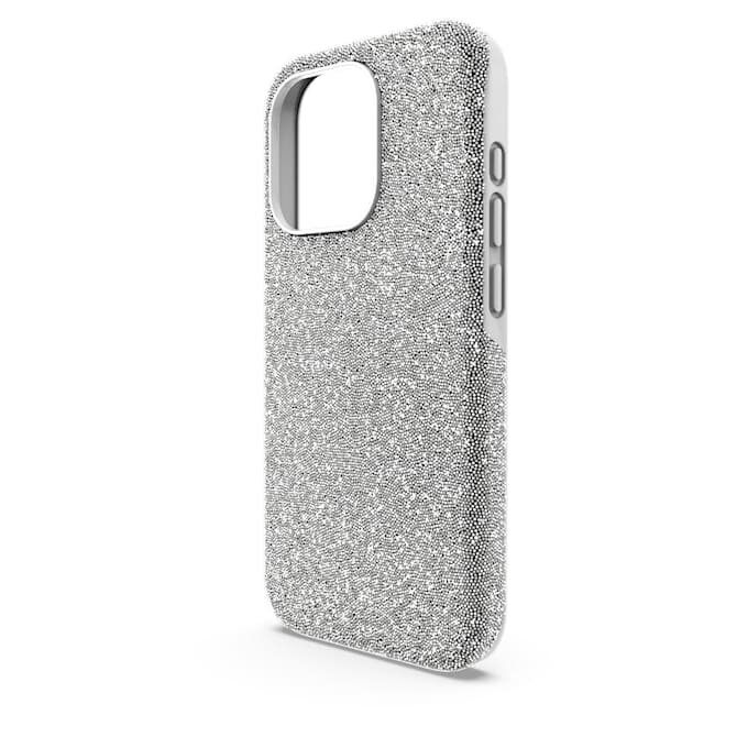 Funda alta para smartphone iPhone® 15 Pro, tono plateado Funda alta para smartphone iPhone® 15 Pro, tono plateado